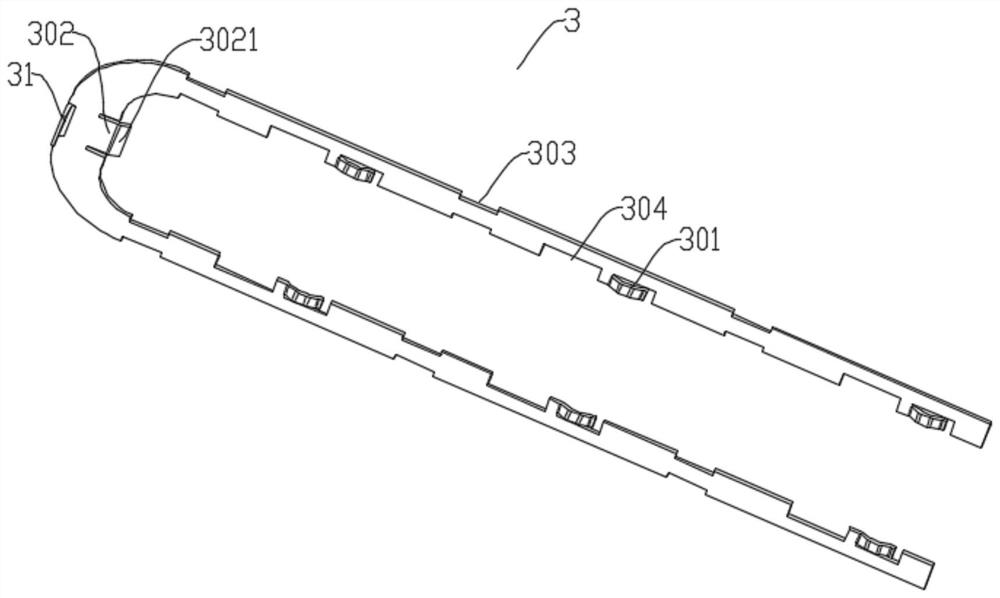 Pre-hanging push-pull installation structure and installation method of flip-out sheet metal and hidden handle