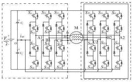 A fault-tolerant modulation method for a common bus double-ended cascaded five-level inverter