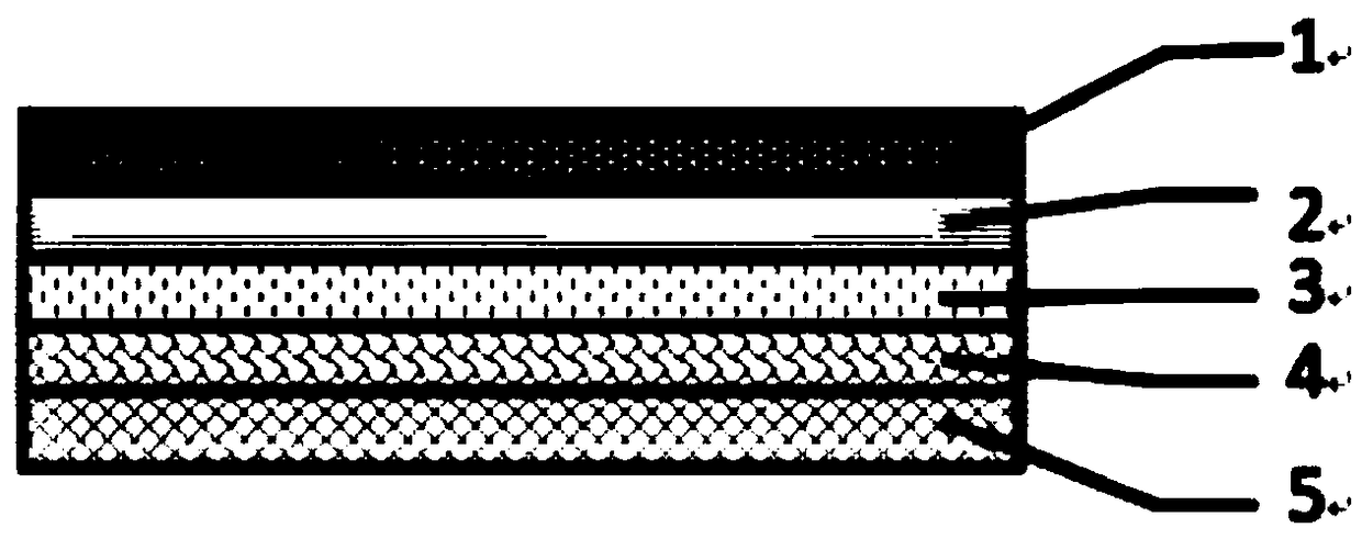 Compound bag for packaging drugs and preparation method thereof