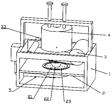 Special pasting machine for bowl films