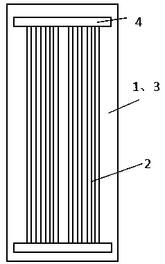 Nanofiber composite filter membrane for water treatment and preparation method of nanofiber composite filter membrane for water treatment