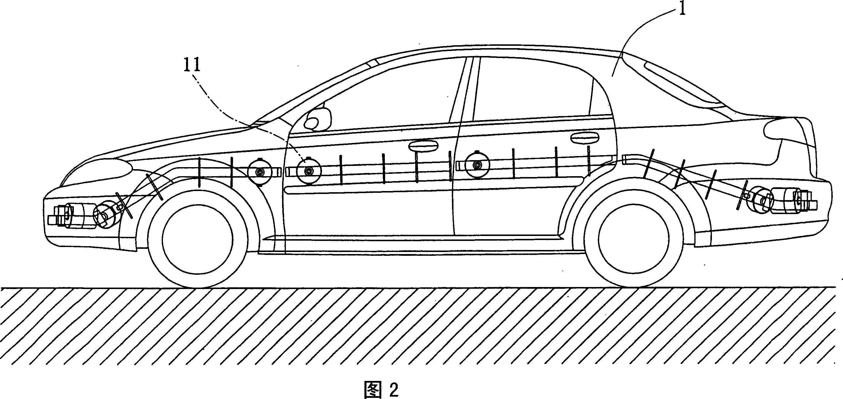 Safety protecter for seat on vehicle