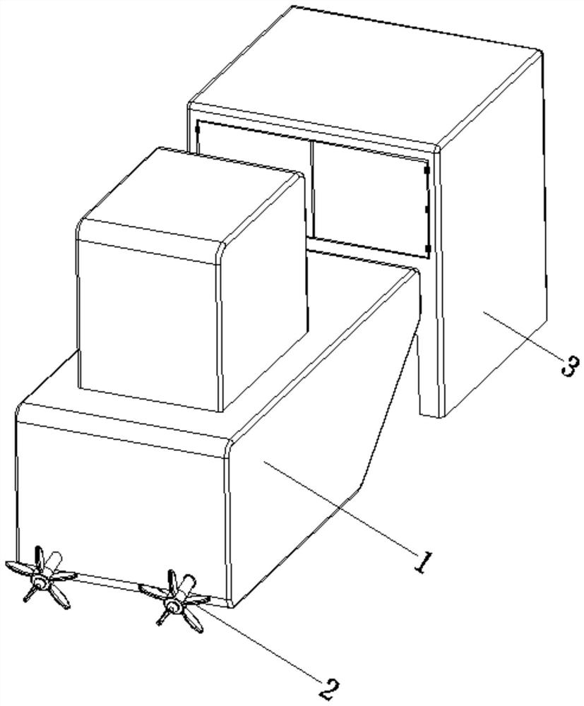 Water surface floating garbage cleaning equipment