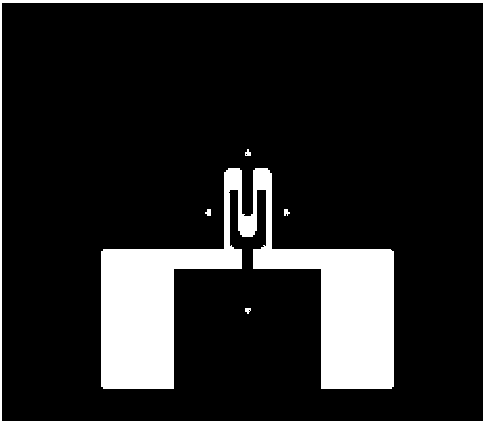 A high-temperature film strain gauge and its manufacturing method