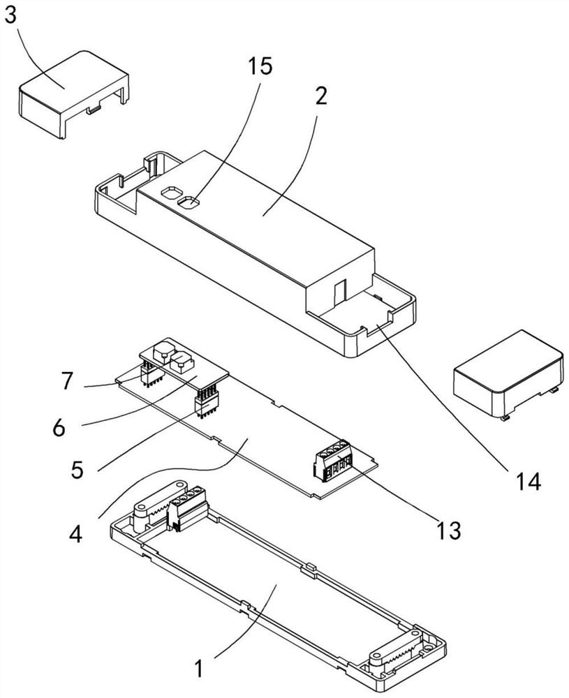 Quick configuration system and method for short address of dali lighting driver