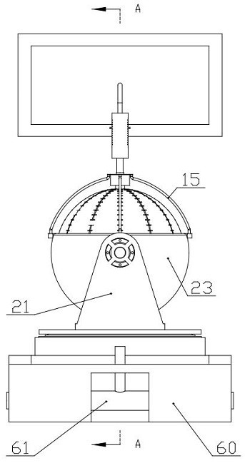 Ship steel structure dynamic deformation measuring device and use method thereof