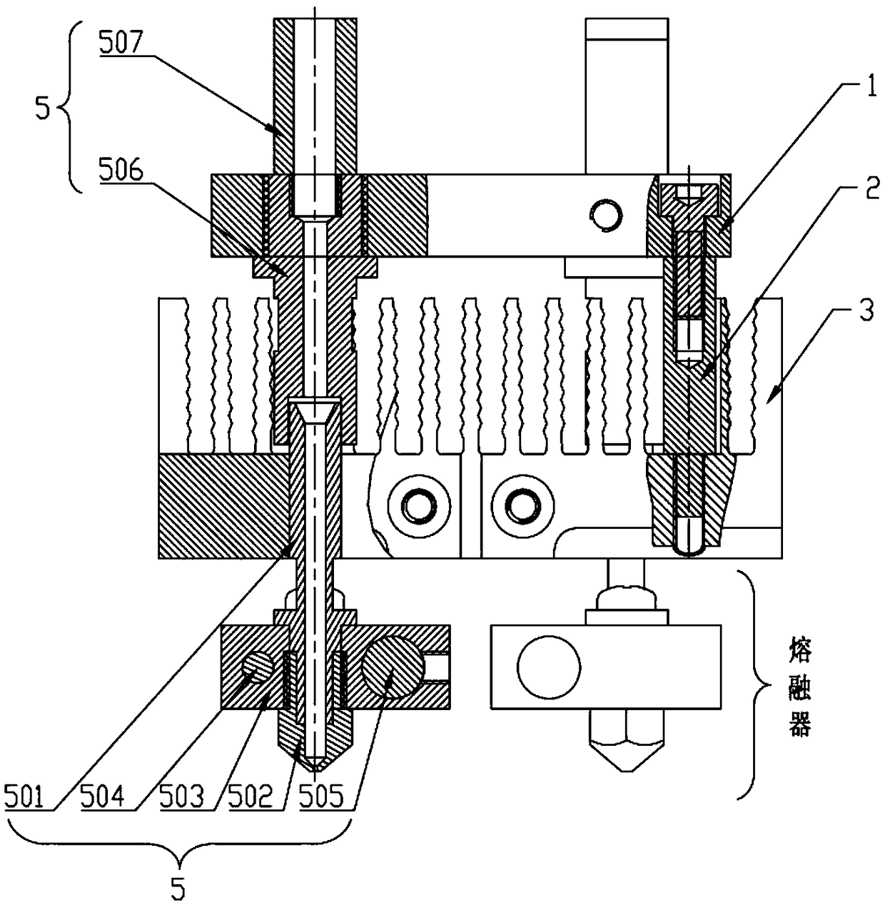 3D printer nozzle