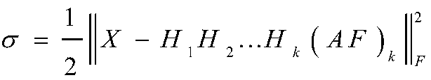 Constrained Conceptual Decomposition Clustering Method Based on Depth Matrix