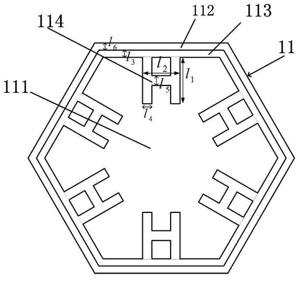 Broadband frequency selector