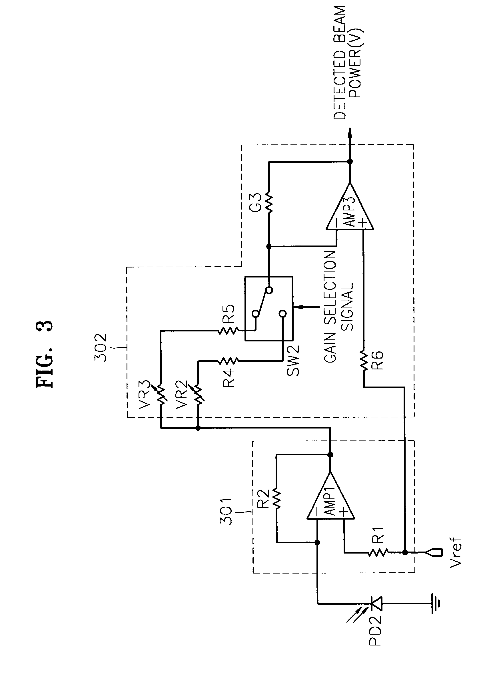 Apparatus and method for detecting beam power in optical drive