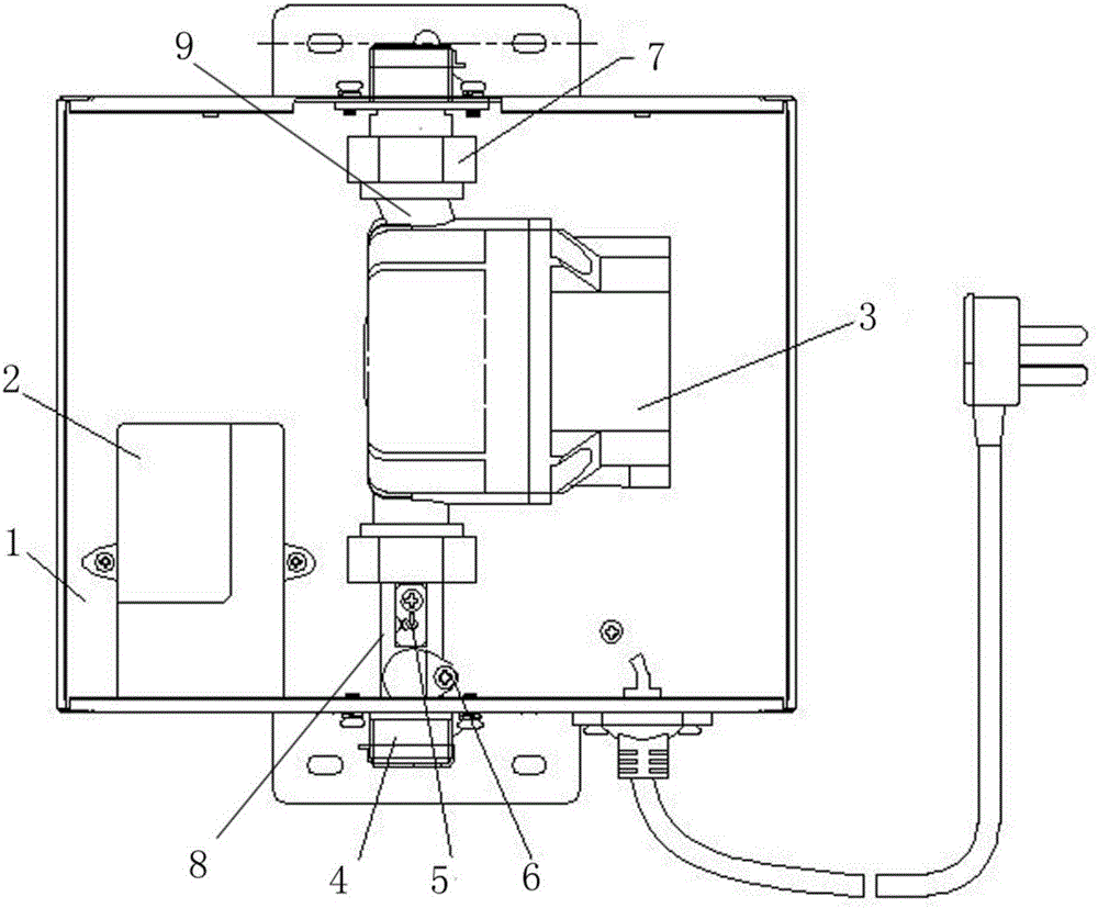 Hot-water circulation device with direct current pump and control system thereof