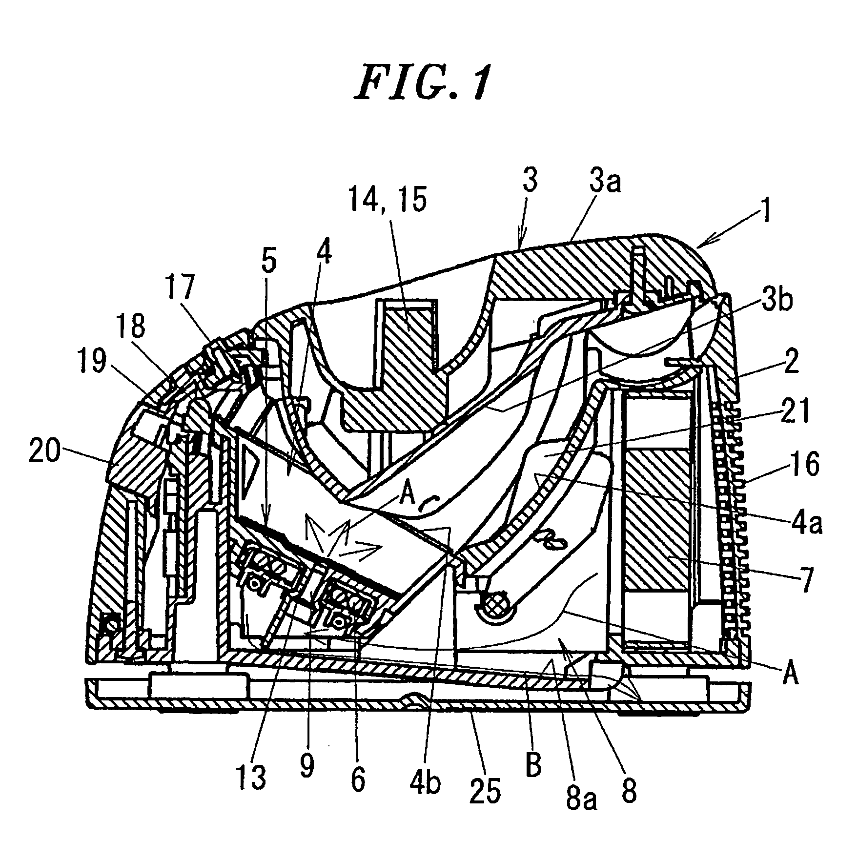 Dryer for hair shaving device