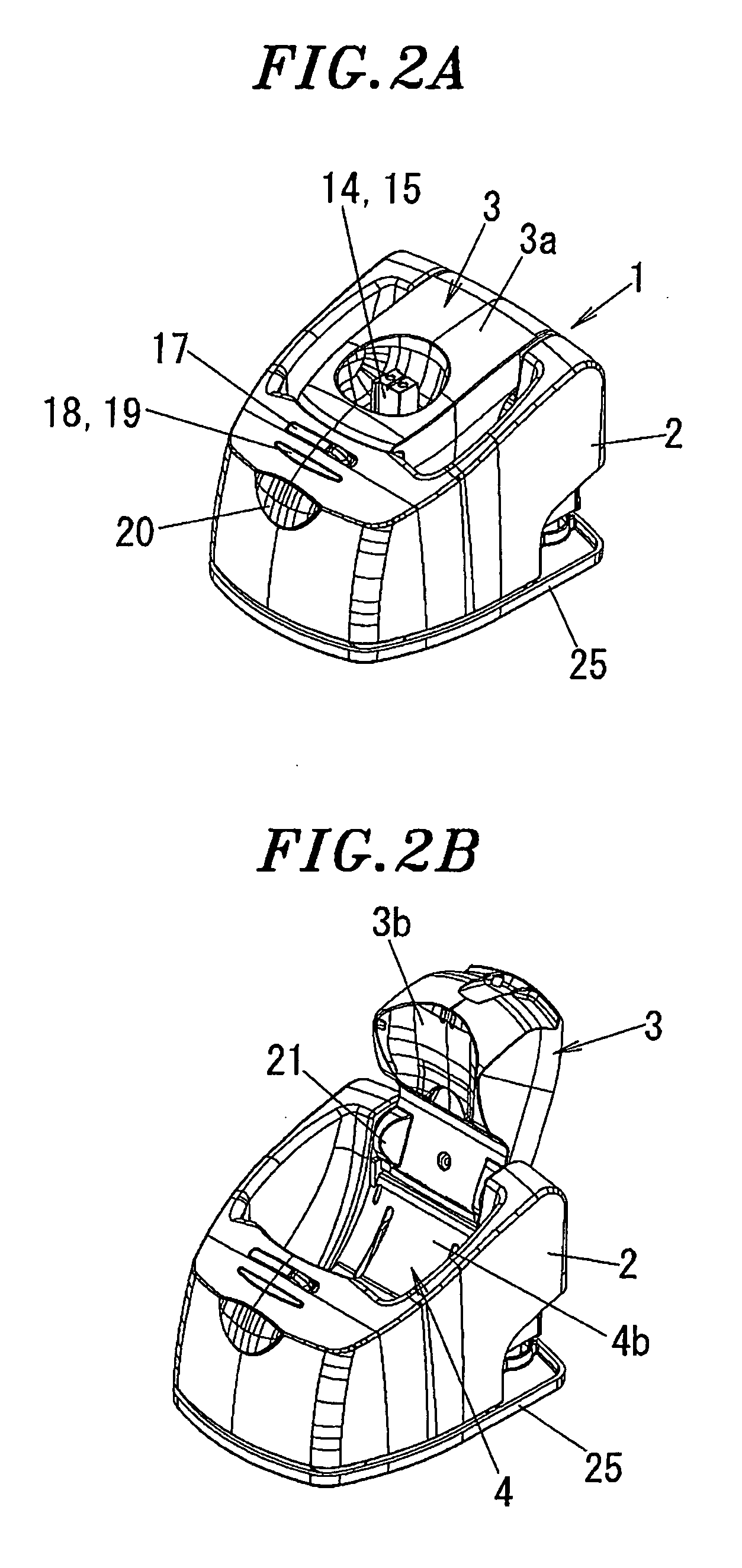 Dryer for hair shaving device