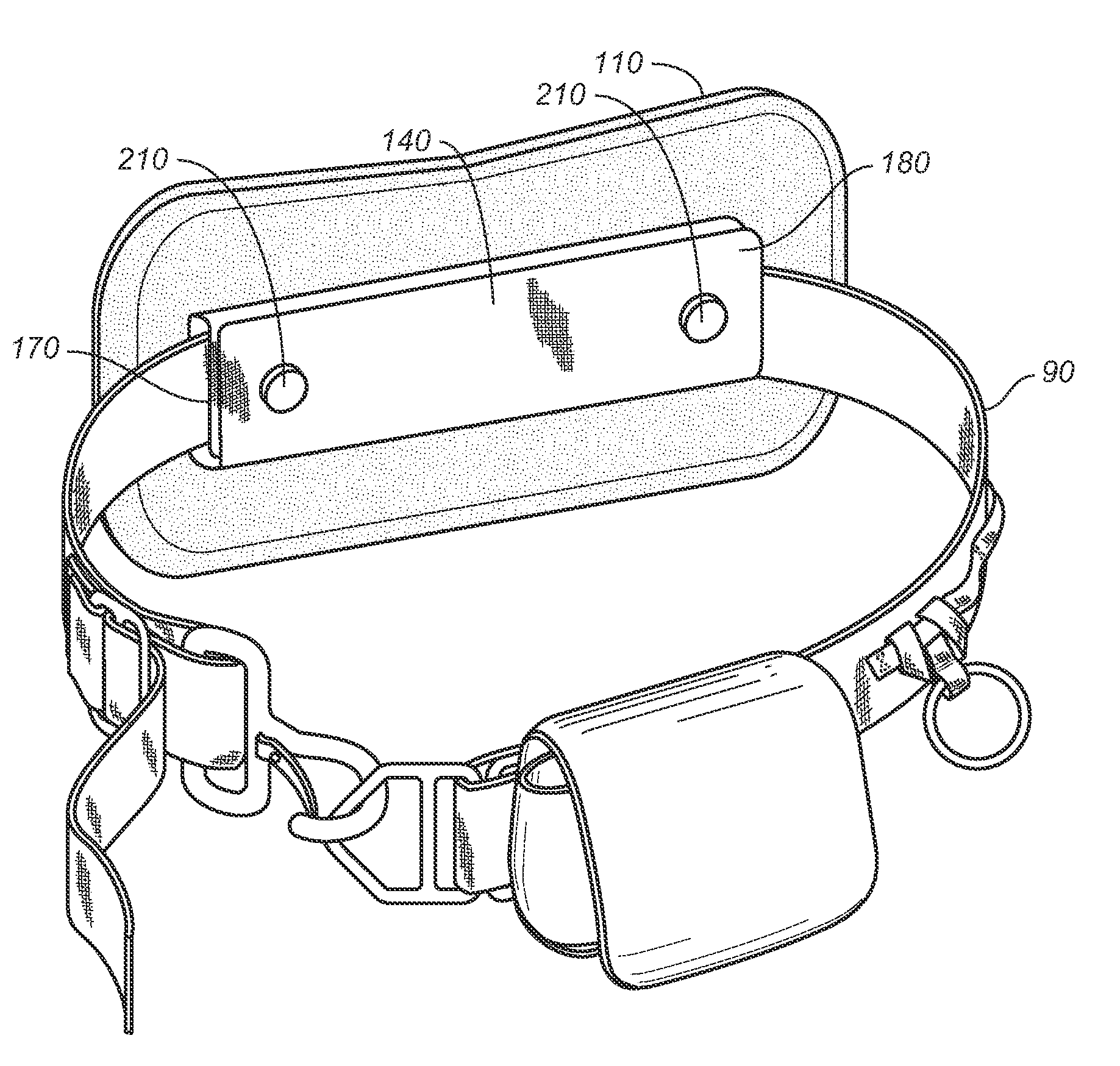 Quick release apparatus for an scba frame