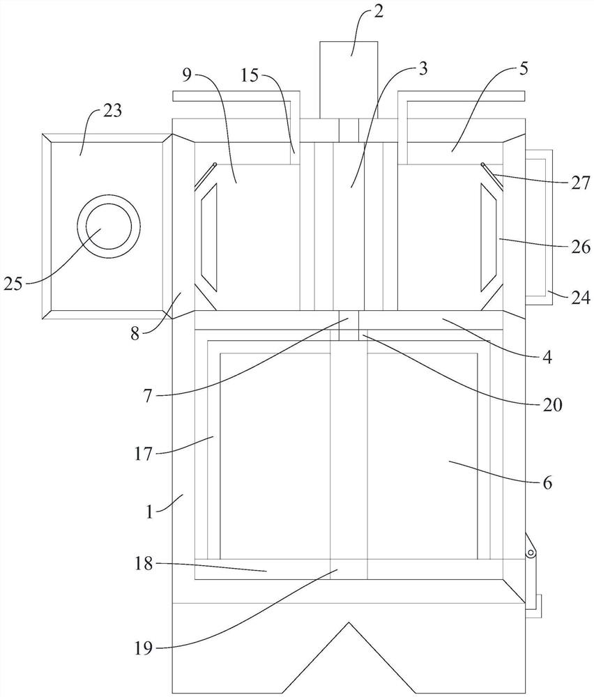 Reaction device for bactericide production