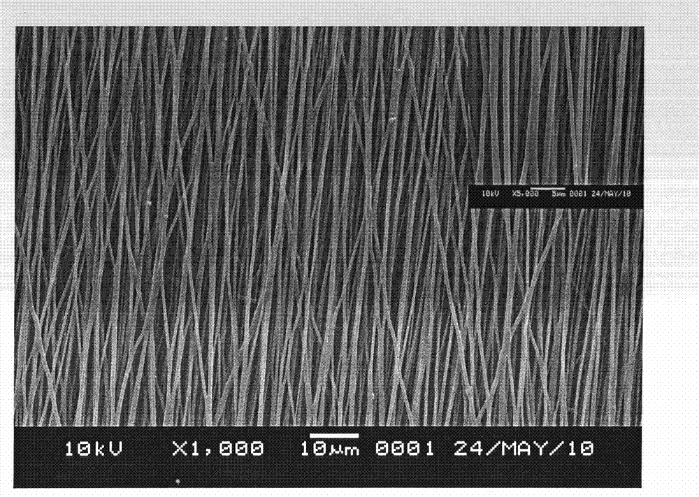 Three-layer electrostatic spinning ordered fiber nerve conduit and preparation and application thereof