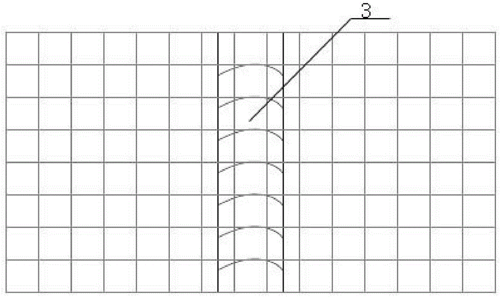 Welded member fatigue stress and strain real-time non-contact type monitoring method