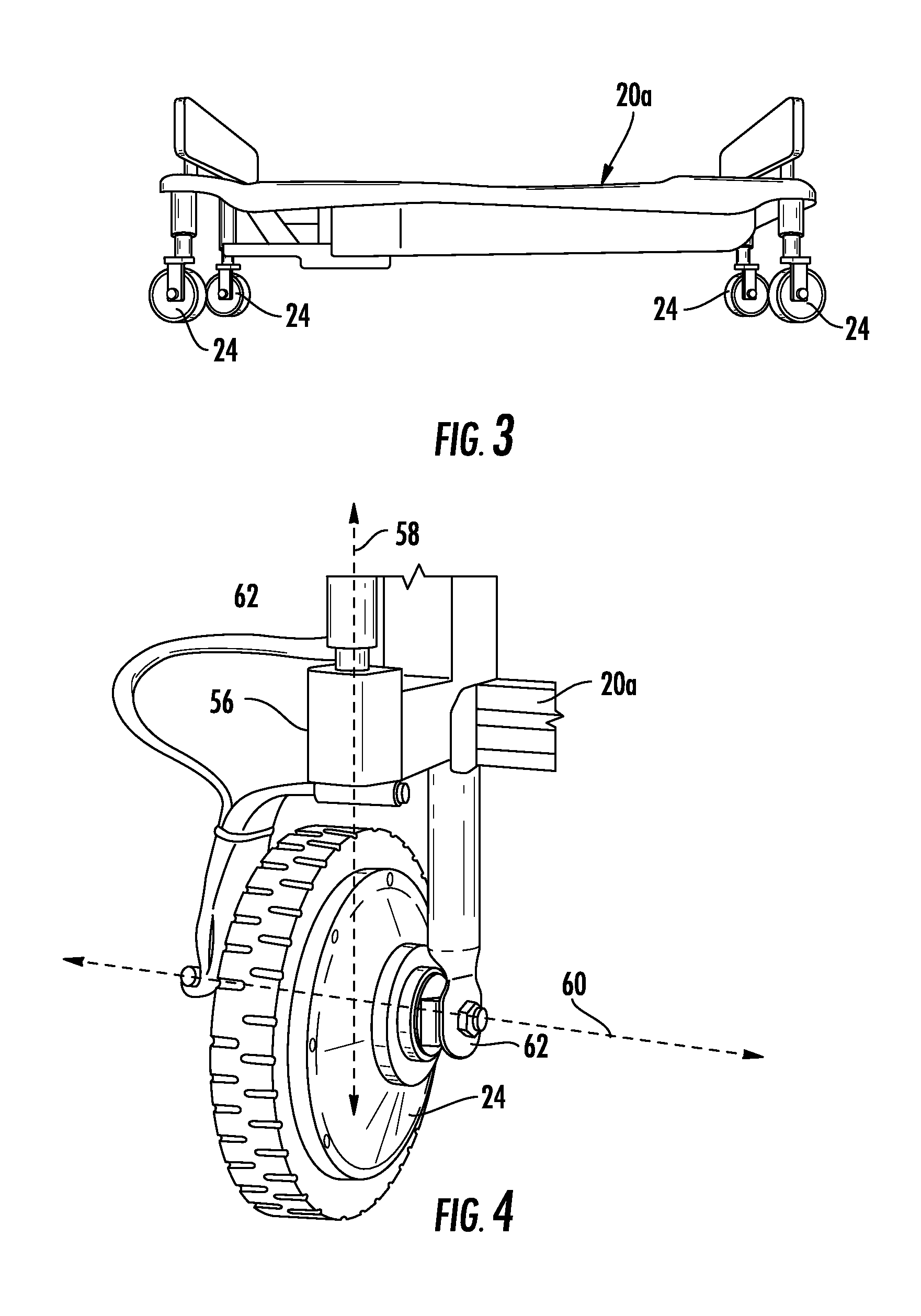 Powered patient support apparatus