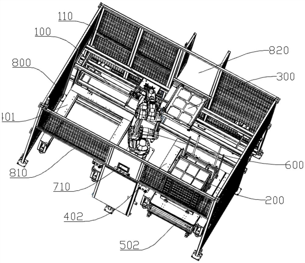 Automatic plate collecting device