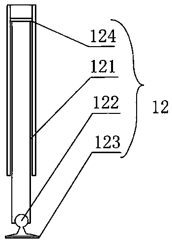 A metal handicraft automatic guiding fixture device and using method