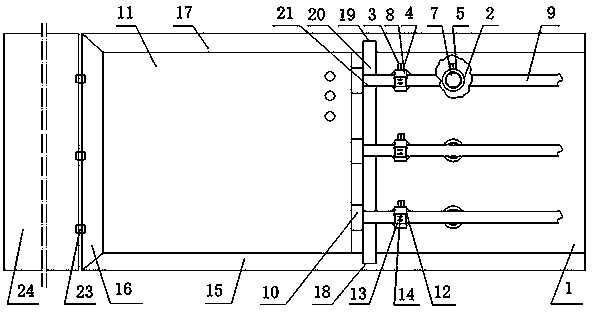 Computer Internet interface protection device and installation method