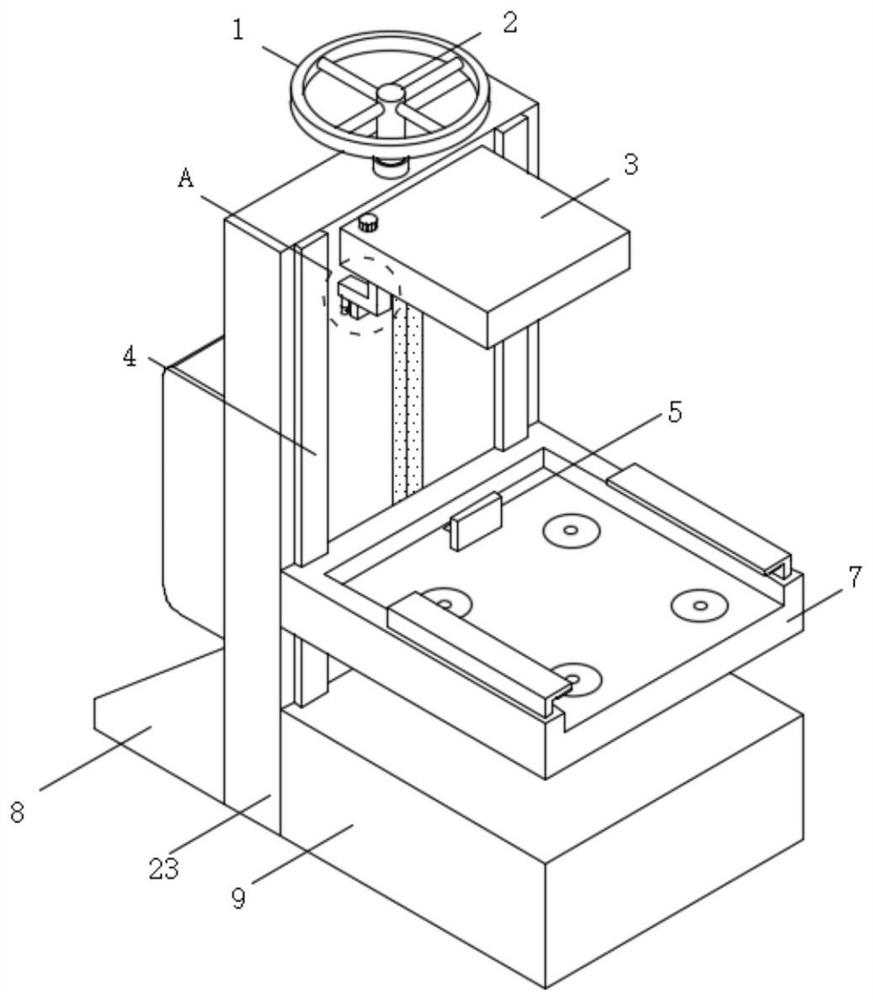 Coating vacuum cavity welding auxiliary equipment for LOW-E glass production