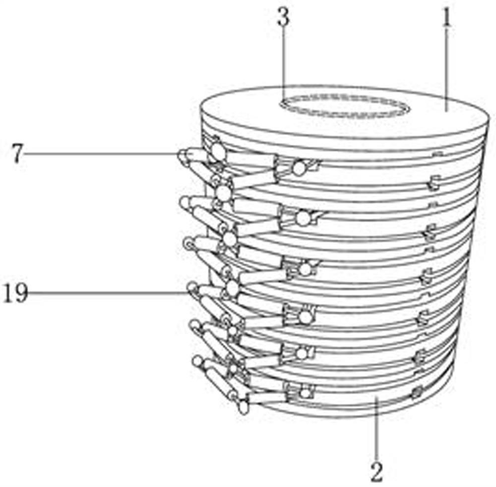 High-frequency high-voltage coil framework