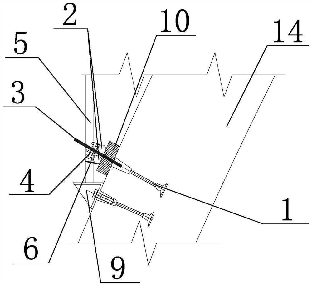 A kind of hemispherical structural surface scaffolding and erecting method thereof