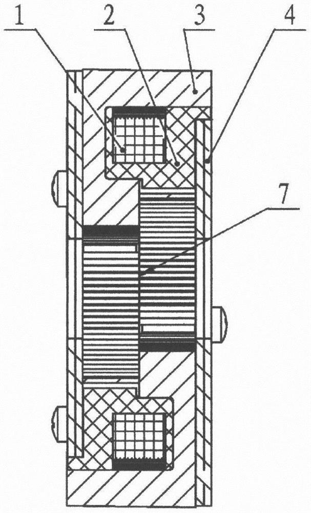 Multi-winding laminated claw-pole motor