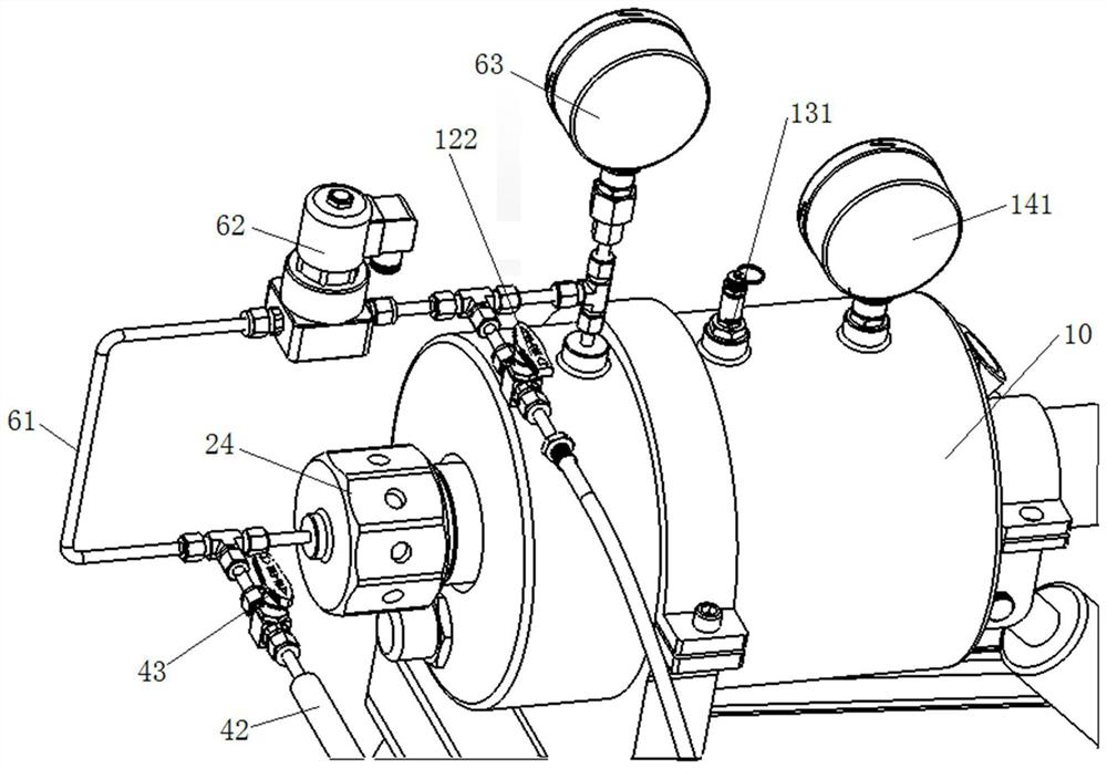 Launching method of supercritical carbon dioxide gas gun