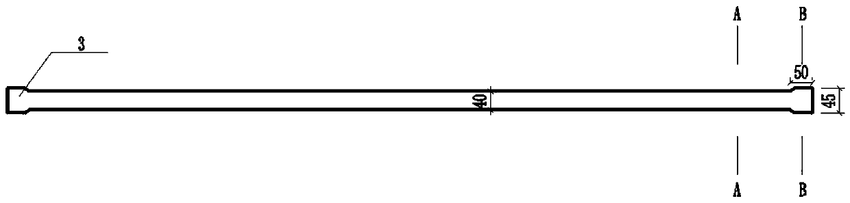 Separation-prevention design of concrete-filled steel tubular member and sleeper block of ballastless track