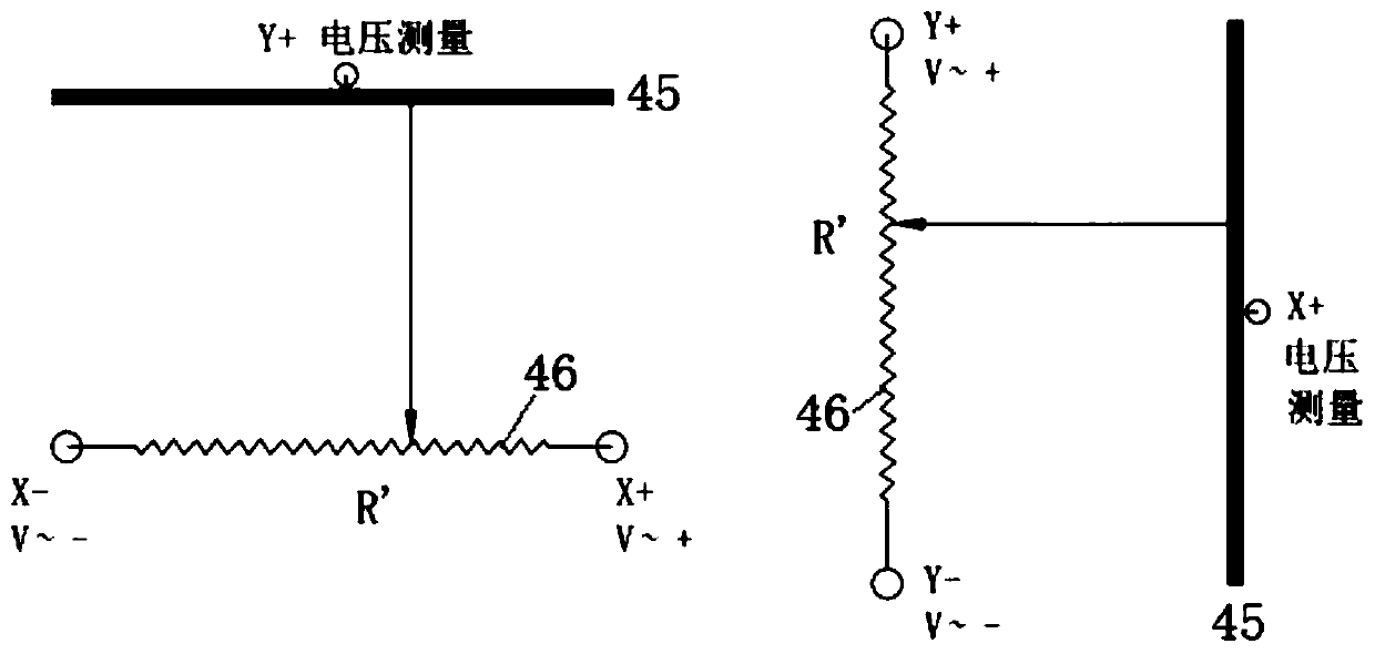 Ionic flexible touch sensor