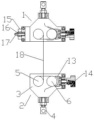 Coaxiality-adjustable winding type tensile fixture