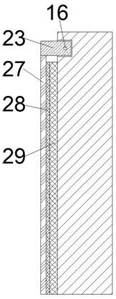 Self-cleaning windproof self-falling type LED advertising board device