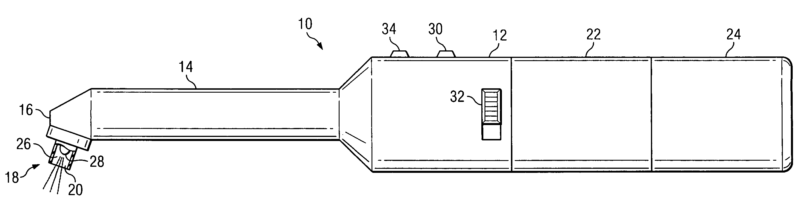 Combination placement tool and light