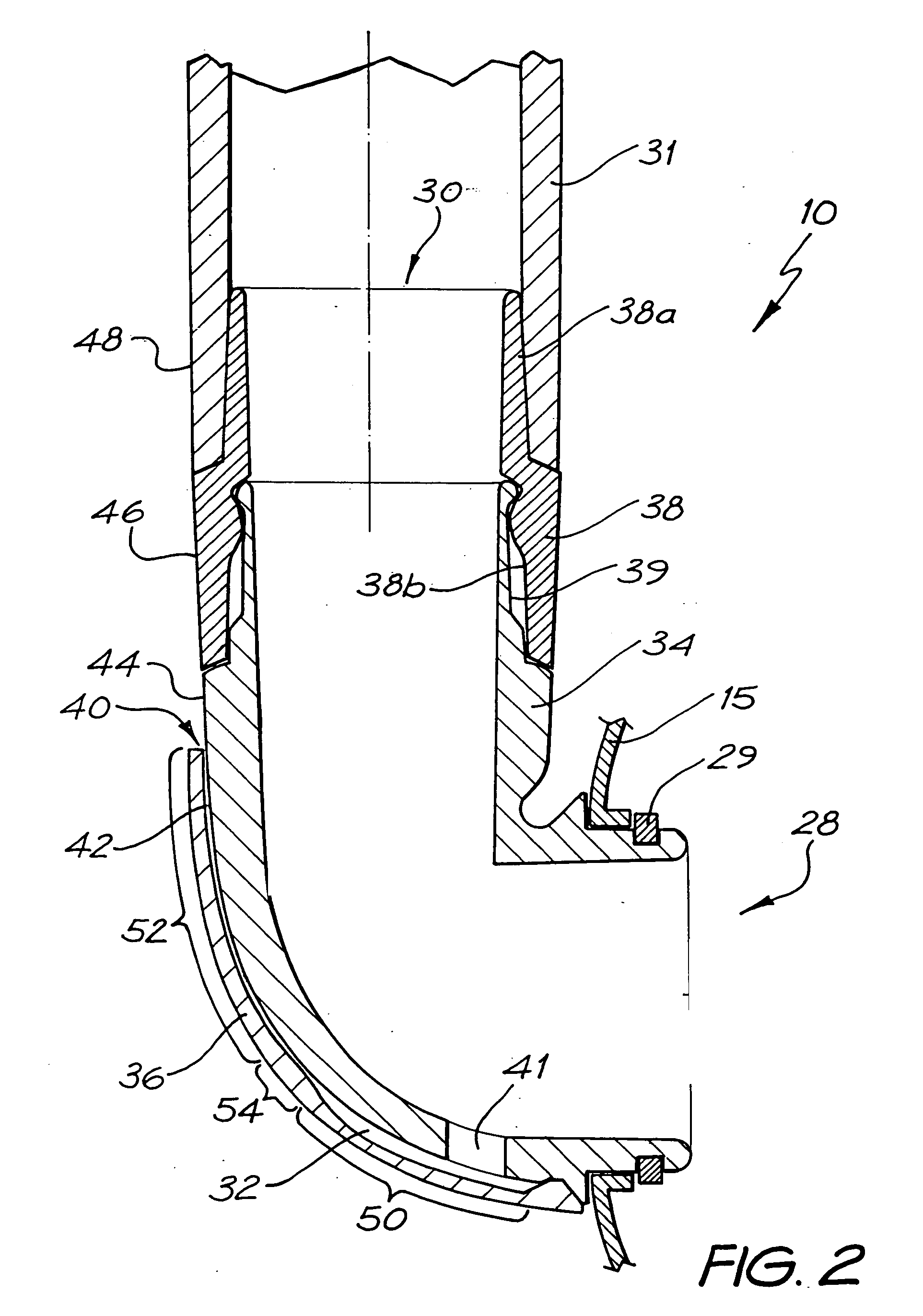 Connector for a respiratory mask and a respiratory mask