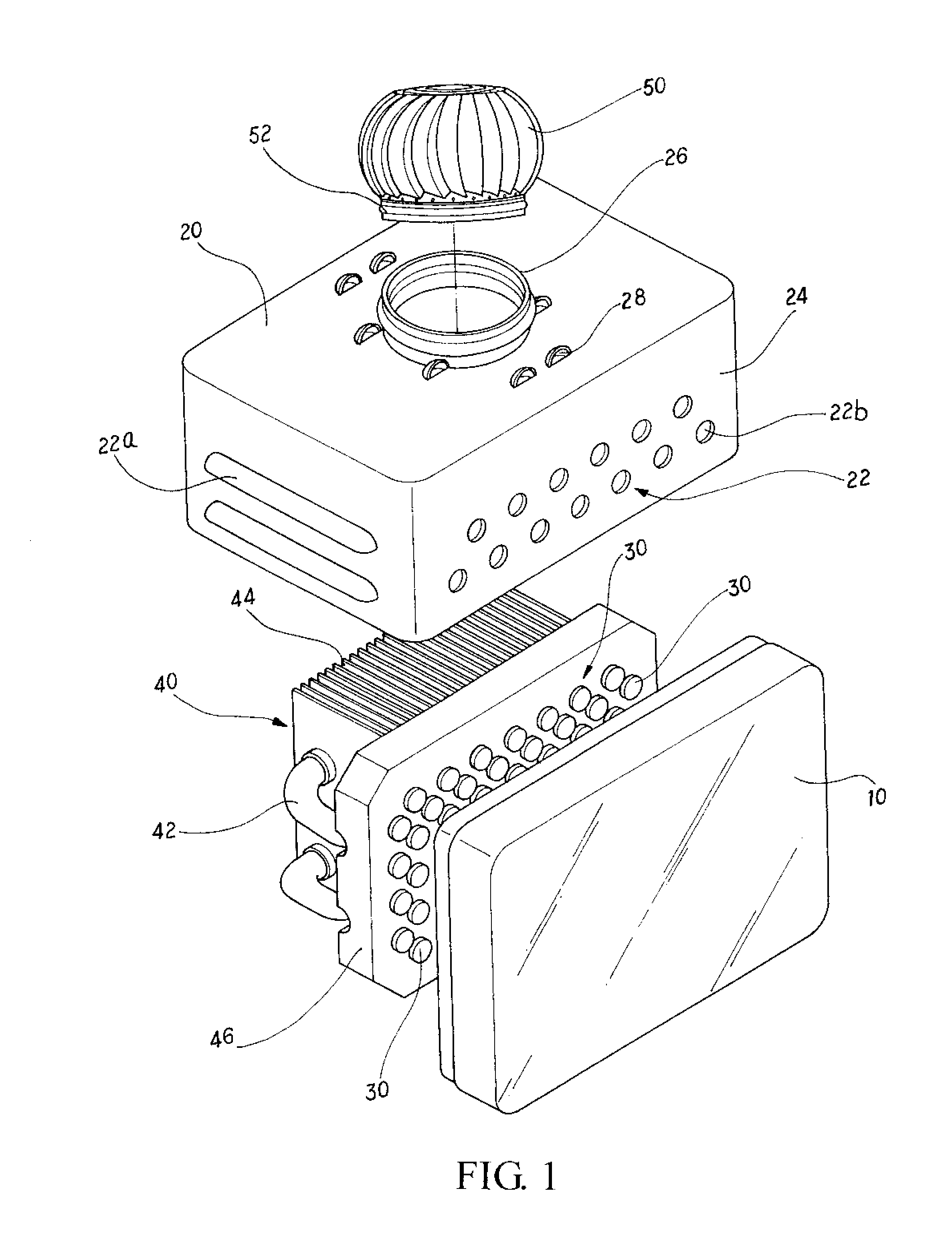 Heat convection dissipater for LED lamp