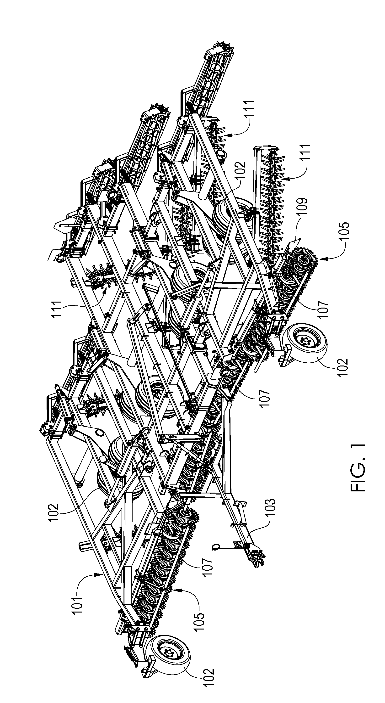 Harrow Module for Vertical Tillage Apparatus