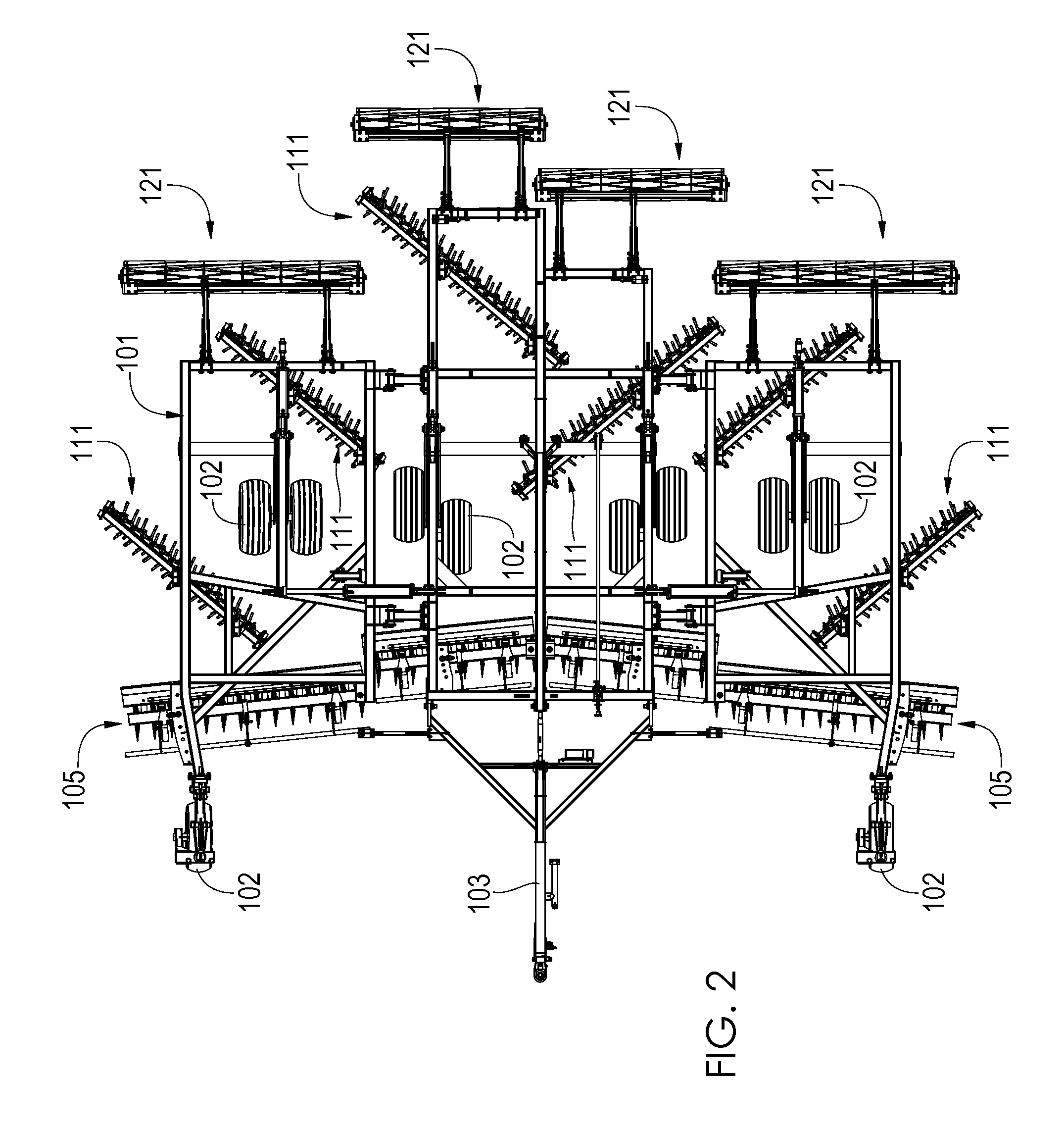 Harrow Module for Vertical Tillage Apparatus