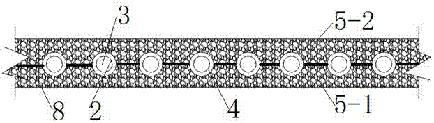 Inflatable skeleton filling wall