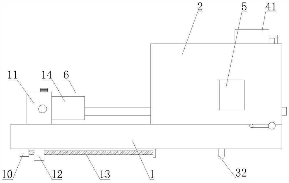 Cutting device for steel plate machining