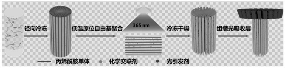 A kind of airgel, preparation method and its application as solar evaporator