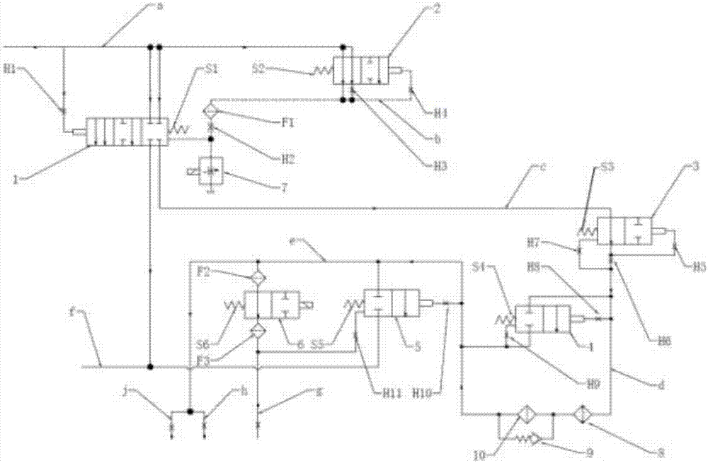 Gearbox lubricating and cooling system and gearbox