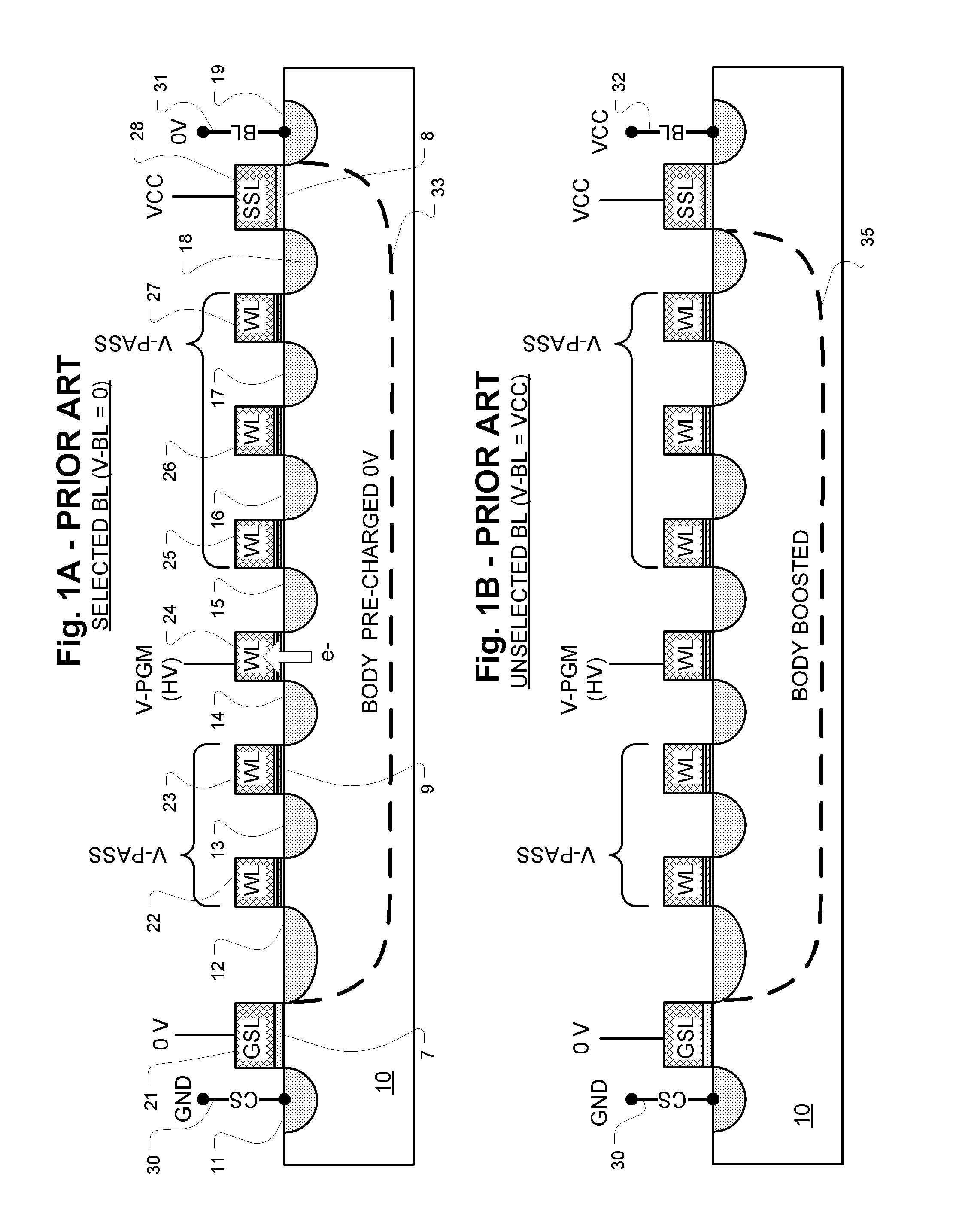 Hot carrier programming in NAND flash