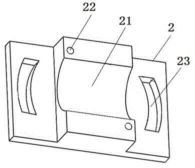 Precise adjustment device for nonlinear optical crystal of laser and adjusting method of precise adjustment device