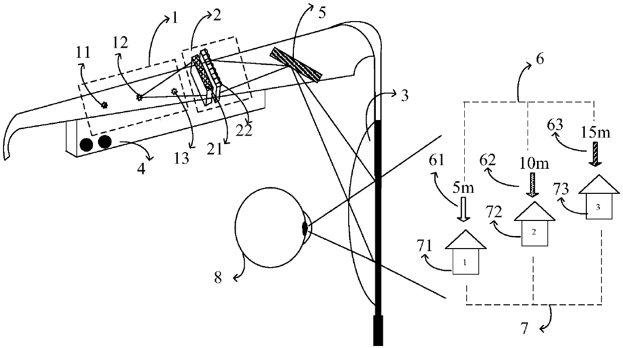 Large-depth-of-field true-three-dimensional augmented reality display method and system