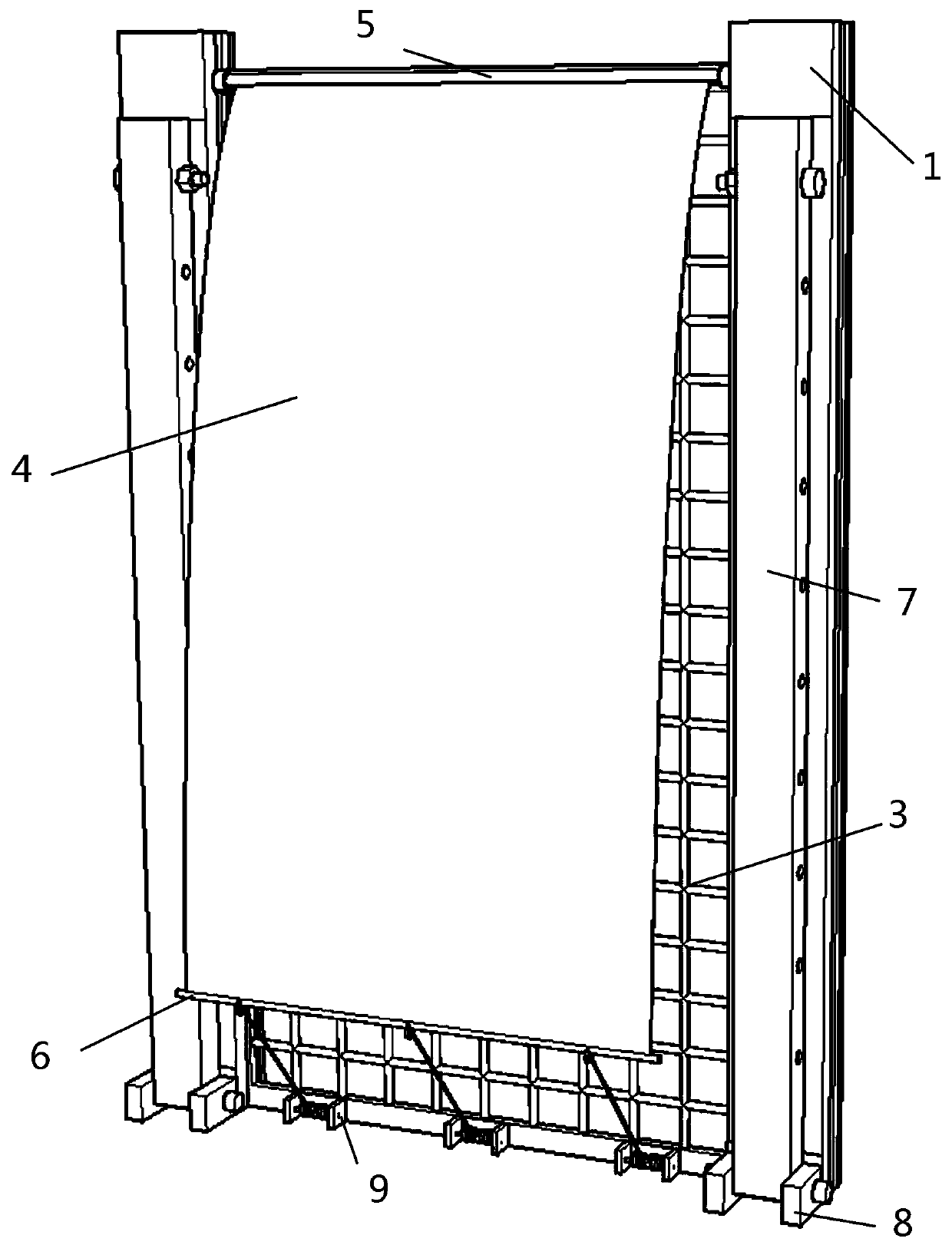 Blasting protection equipment for municipal renovation old building and using method thereof