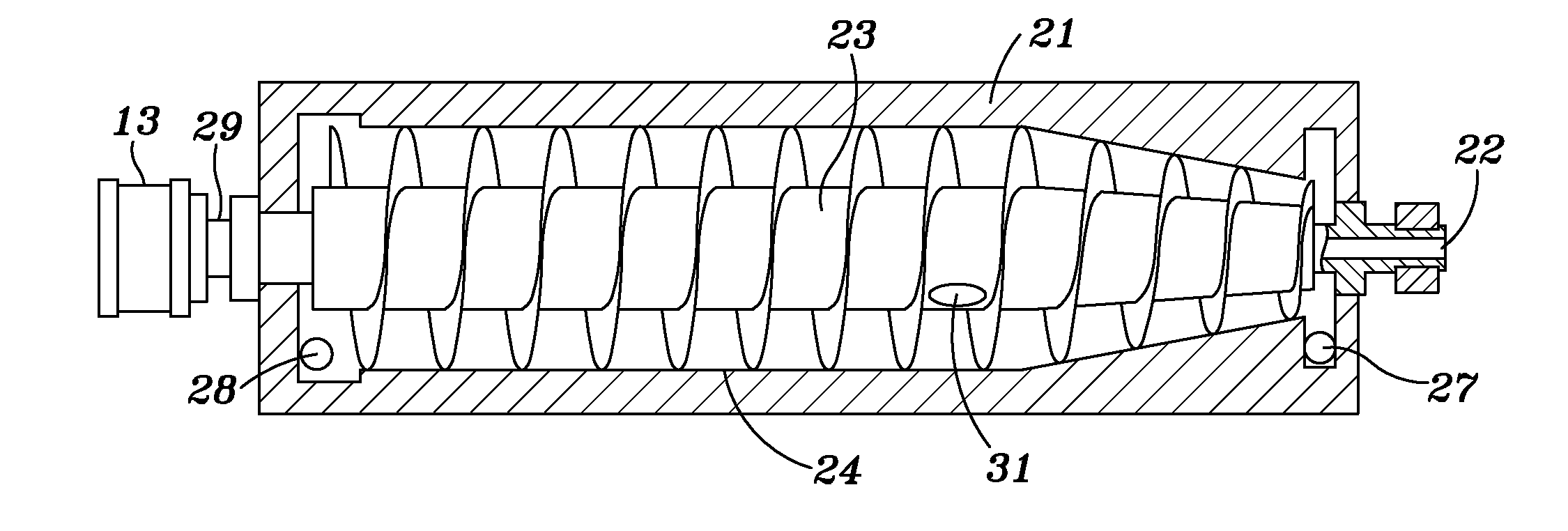 Control system for a decanter centrifuge