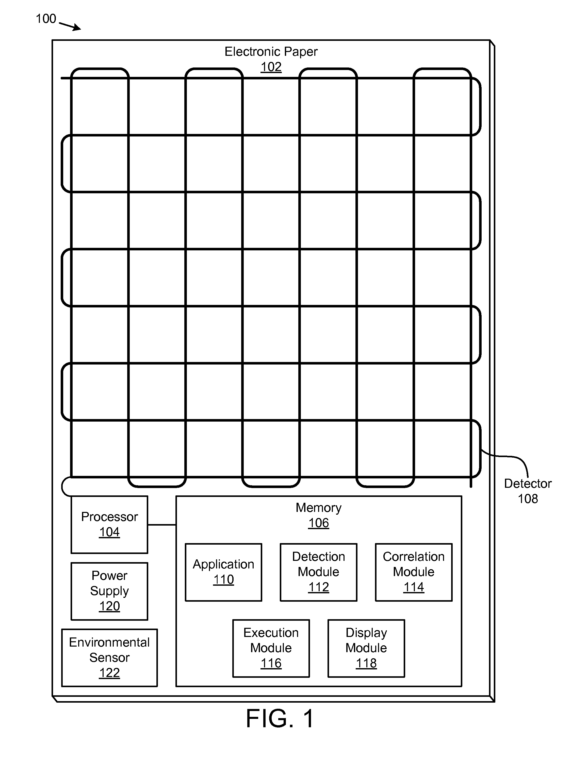 Apparatus, system, and method for electronic paper flex input