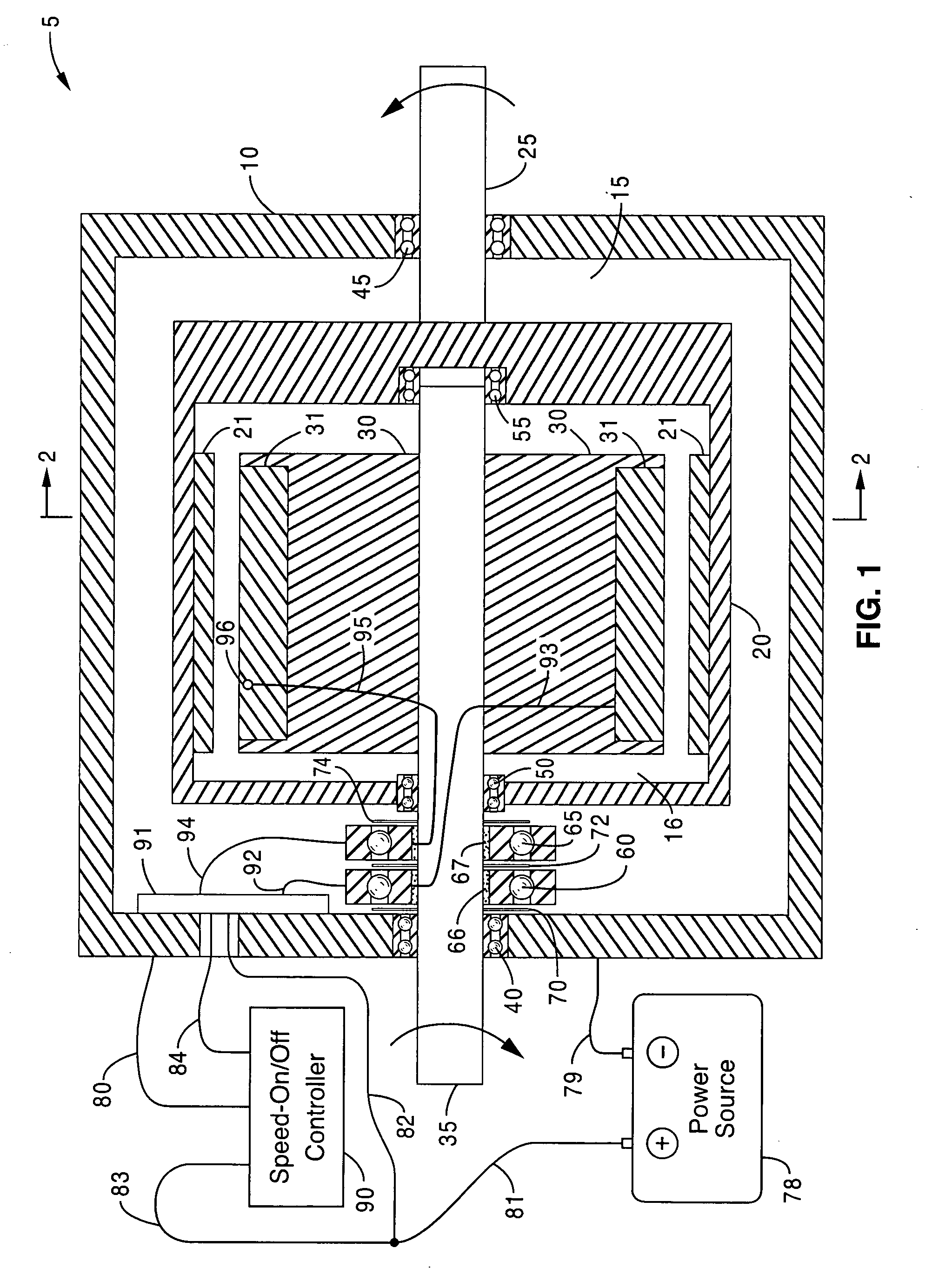Brushless counter-rotating electric apparatus and system